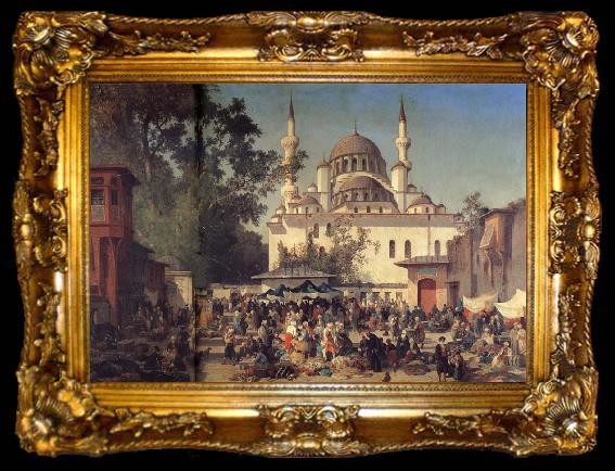 framed  Germain-Fabius Brest View of Constantinople, ta009-2